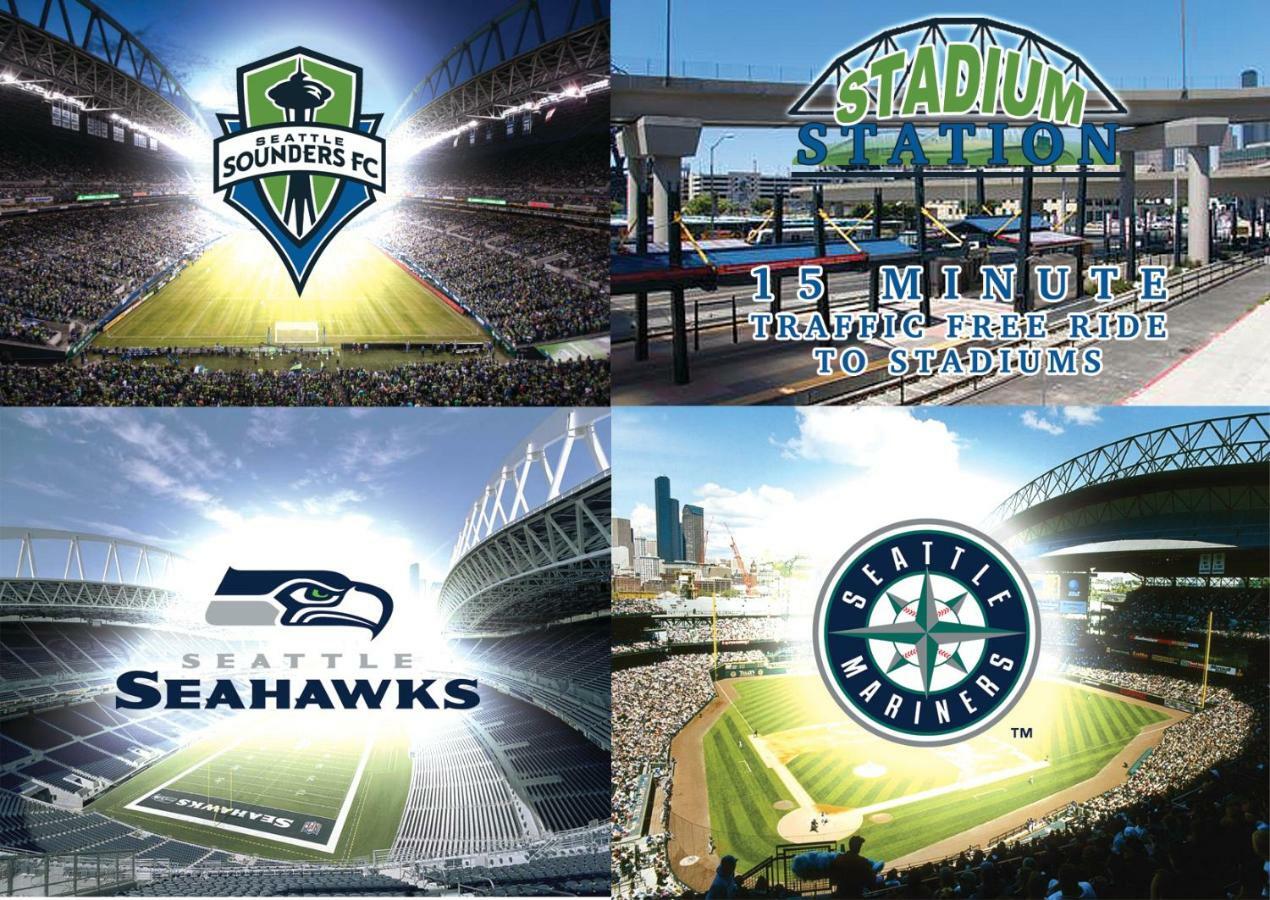 Modern Seattle Oasisアパートメント エクステリア 写真
